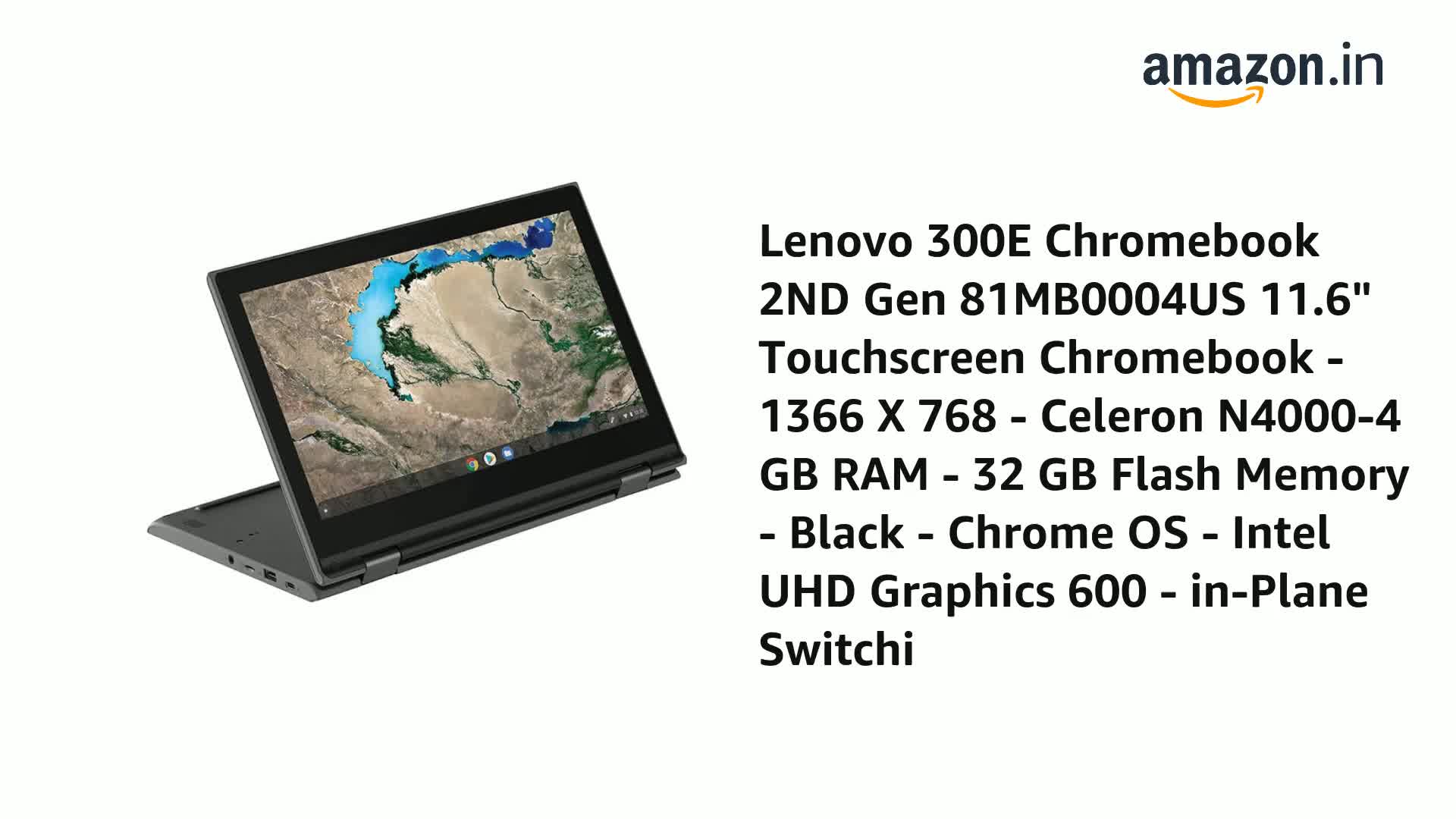 Lenovo 300E Chromebook 2ND Gen 81MB0004US 11.6